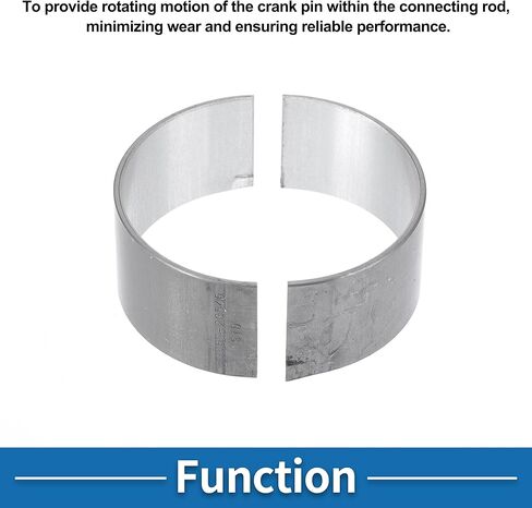 Connecting Rod Bearing Set No.2306023540 for Hyundai Elantra 2000-2006 Engine Rod Bearing Kit Metal Silver Tone 8 Pcs in Saudi Arabia