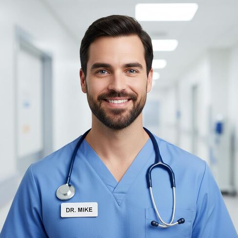 10 قطع من شارات الأسماء القابلة للتخصيص، وبطاقات تعريف ذاتية الصنع مع دعامة آمنة للدبابيس، وبطاقات أسماء بلاستيكية متينة للاستخدام في المدرسة والمكتب والمناسبات in Kuwait