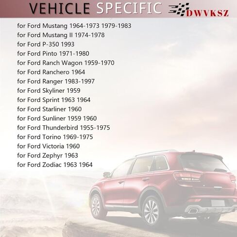 غطاء المبرد يحل محل #3M16، 10229 لفورد رانش واجون 3.6L 1959 1960 1961 1962 1963 1964، لفورد رانش واجون 3.9L 1965 1966 1967 1968 1969 1970، (1x) in Kuwait