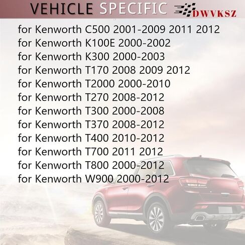 غطاء المبرد يحل محل #46028، TRC104 لـ Kenworth W900 8.9L 2004 2005 2006 2007 2008 2009 2010، لـ Kenworth T2000 12.5L 2005 2006 2007 2008 2009، (1x) in Kuwait