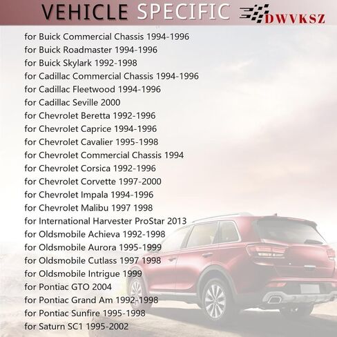 غطاء المبرد يحل محل #10239، 10285918 لهيكل كاديلاك التجاري 5.7L 1994 1995 1996، لسيارة شيفروليه بيريتا 2.2L 1992 1993 1994 1995 1996، (1x) in Kuwait