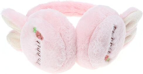 Uonlytech Plush Winter Ear Muffs Adorable Rabbit Ear Protector for Boys Cold Weather Outdoor Use in Saudi Arabia