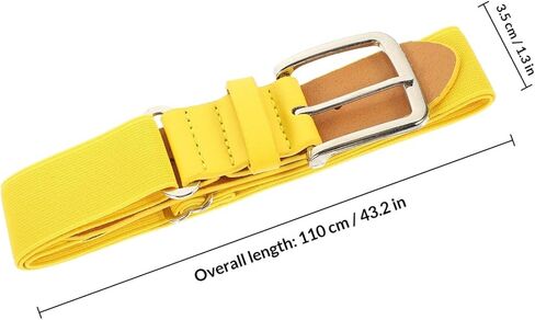 TOYANDONA Baseball Belt Elastic Softball Belt Adjustable Softball Waistband Unisex Youth Adult Sports for Outdoor Activities Random Color in Saudi Arabia