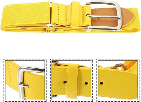 TOYANDONA Baseball Belt Elastic Softball Belt Adjustable Softball Waistband Unisex Youth Adult Sports for Outdoor Activities Random Color in Saudi Arabia