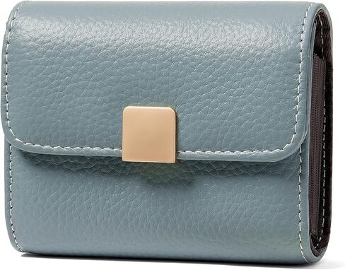 SENDEFN Genuine Leather Credit Card Holder for Women Small Accordion Women's Wallet RFID Blocking Ladies Card Case with 12 slots in Saudi Arabia