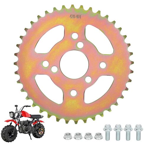 ضرس دراجة صغير 40T 420 ضرس #40/41/420 سلسلة مناسبة لكولمان B200 B200C B200R B200RSV B200V BT200X CT200U CT200UEX RB200 ضرس خلفي 3 فتحات in Kuwait