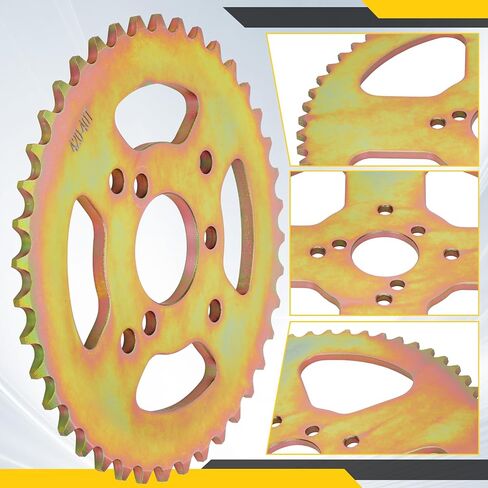 ضرس دراجة صغير 40T 420 ضرس #40/41/420 سلسلة مناسبة لكولمان B200 B200C B200R B200RSV B200V BT200X CT200U CT200UEX RB200 ضرس خلفي 3 فتحات in Kuwait