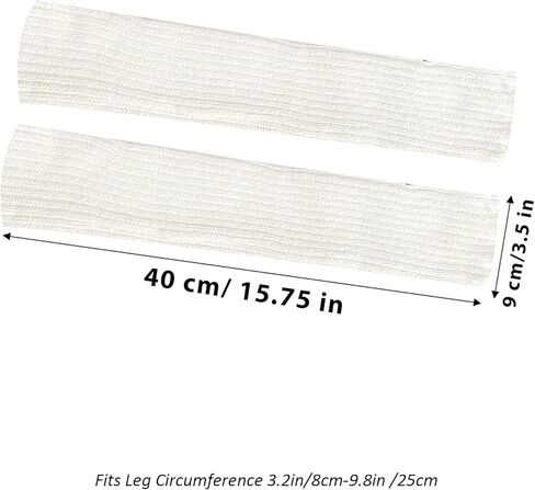تدفئة الساق للنساء، رياضات الرقص المضلعة لحفلات الثمانينات للنساء الصغار وحفلات النيون المحبوكة للخريف والشتاء والرياضات اليوجا فضفاضة لتدفئة الساق (أبيض) in Kuwait