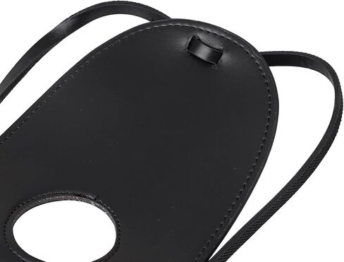 Fuel Tank Cover Panel Bib Bra Pouch Leather Gas Tank Bag for Harley Sportster Iron 883 XL883N Forty Eight XL1200X Custom XR1200,Black in Saudi Arabia