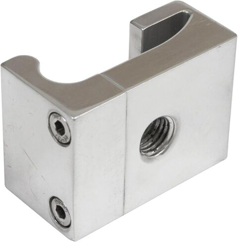 Polished Aluminum Manx Mirror Bracket For Manx Buggy Windshield Threaded Hole Is 10mm-1.25 Thread One Pair in Saudi Arabia