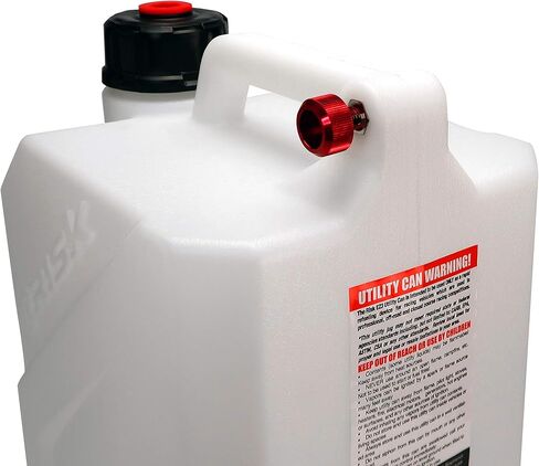 Risk Racing (00389) EZ5-5 Gallon Utility Jug (No Hose Bender or Floor Mount) White in Saudi Arabia