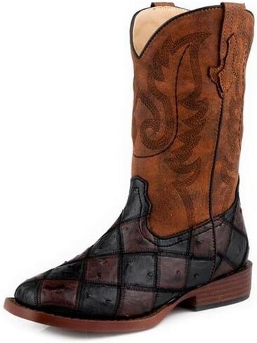 ROPER Boy's Bird Blocks (Big Kid) Western Boot in Saudi Arabia