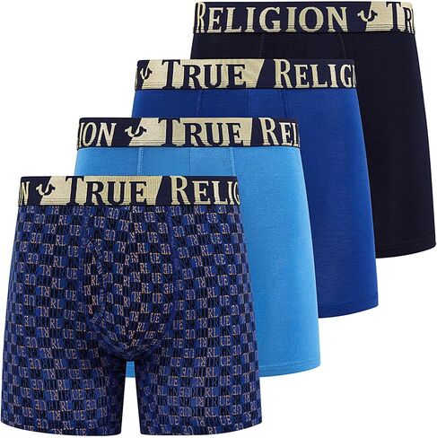 ملابس داخلية للرجال من True Religion مكونة من 4 قطع من الملابس الداخلية الرجالية القابلة للتمدد in Kuwait