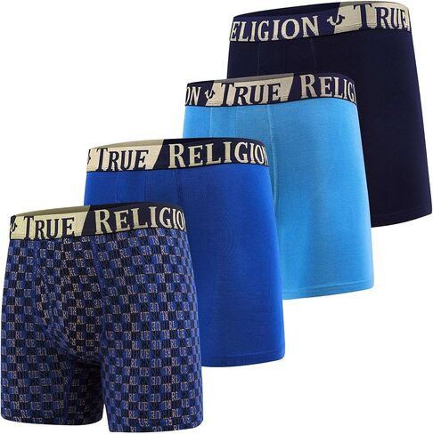 ملابس داخلية للرجال من True Religion مكونة من 4 قطع من الملابس الداخلية الرجالية القابلة للتمدد in Kuwait