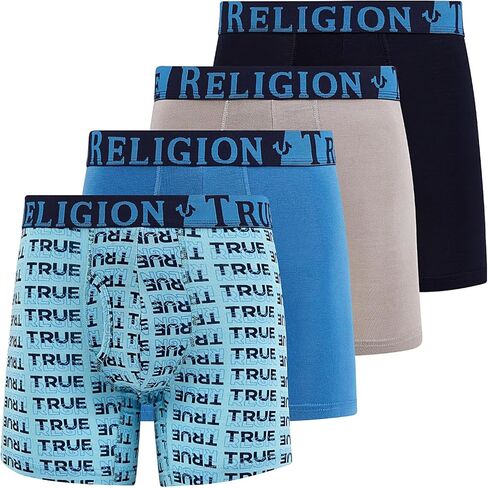 ملابس داخلية للرجال من True Religion مكونة من 4 قطع من الملابس الداخلية الرجالية القابلة للتمدد in Kuwait