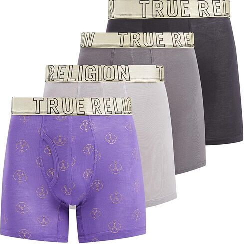 ملابس داخلية للرجال من True Religion مكونة من 4 قطع من الملابس الداخلية الرجالية القابلة للتمدد in Kuwait