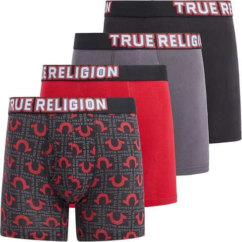 ملابس داخلية للرجال من True Religion مكونة من 4 قطع من الملابس الداخلية الرجالية القابلة للتمدد in Kuwait