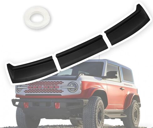 Hood Deflector Compatible with Ford 2021-2025 Bronco 4-Door & 2-Door Hood Protector Waterproof Uvioresistant Three Stage Form Trail Armor Textured Black Hood Guard Shield Bug Deflector in Saudi Arabia
