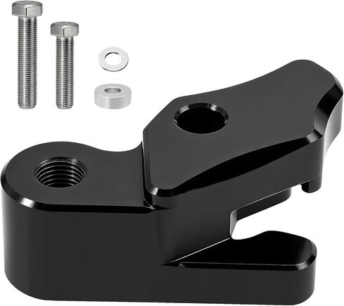 مجموعة وصلات خفض سوداء مقاس 2 بوصة لوصلة تعليق الدراجة النارية Kawasaki Z125 PRO 2016-2024 in Kuwait