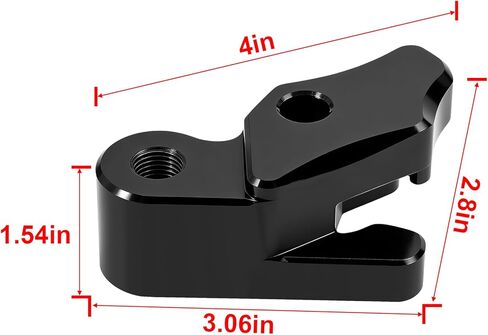 مجموعة وصلات خفض سوداء مقاس 2 بوصة لوصلة تعليق الدراجة النارية Kawasaki Z125 PRO 2016-2024 in Kuwait