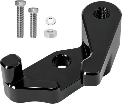 مجموعة وصلات خفض سوداء مقاس 2 بوصة لوصلة تعليق الدراجة النارية Kawasaki Z125 PRO 2016-2024 in Kuwait