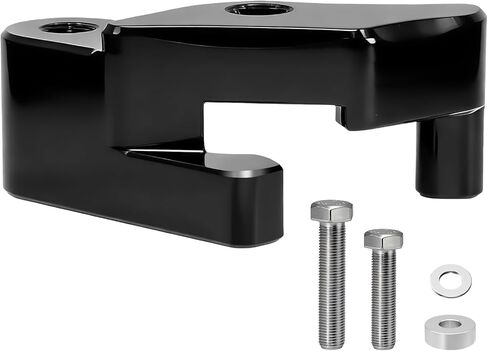 مجموعة وصلات خفض سوداء مقاس 2 بوصة لوصلة تعليق الدراجة النارية Kawasaki Z125 PRO 2016-2024 in Kuwait