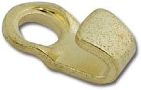 Tandy Leather Lace Hooks Nickel/Solid Brass 10/pk 1234-02 in Saudi Arabia