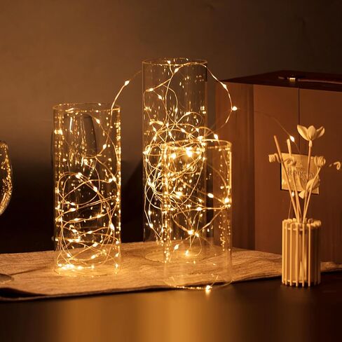 WGVI Clear Hurricane Candle Holder Sleeve, Wide 2.5", Height 14", 24 Pieces, Hurricane Vase, Glass Cylinder Open Ended Chimney Shade Tube for Pillar and Tapered Candleholder, Flame Cover. in Saudi Arabia