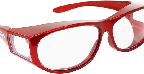 Global Vision Escort OTG Motorcycle Safety Sunglasses for Men or Women Z87.1 Safety-Rated Black Frame w/Clear Lens (Pack of 2) in Saudi Arabia