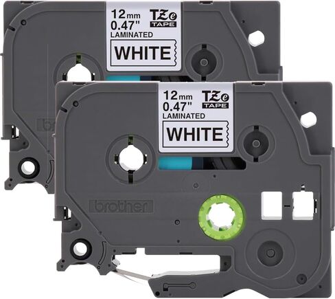 Brother PTD220 Home/Office Everyday Label Maker Bundle with TZe2312PK P-Touch Black Print on White Laminated Label Tape in Saudi Arabia