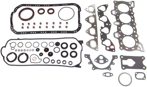 طقم إعادة بناء المحرك DNJ EK294 لـ 1988-1991 Honda Civic CRX 1.6L L4 16V SOHC 1588cc in Kuwait