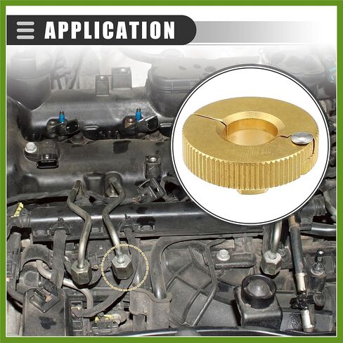 Universal 3/8 Oil Fuel Line Disconnect Tool, Transmissions Radiators Oil Cooler Lines Disconnect Tool, 3/8 Inch, Aluminium, 22930, Gold Tone Replace Parts Vehicle Components in Saudi Arabia
