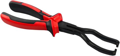 Car Fuel Line Pliers, Vehicle Fuel Line Petrol Hose Clip Disconnect Removal Tool, Automotive Pipe Clamp Quick Release Pliers for Car Maintenance, Universal for Most Vehicles (Red) in Saudi Arabia