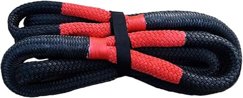 1pc Heavy Strength 25tons 32mm 9m Car Kinetic Vehicle Nylon Double Braided Recovery Towing Rope in Saudi Arabia