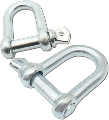 Heavy Duty 8 Ton Rope, 5 Meters 16 Feet Length, Comes with 2 Shackle, Suitable for Road Rescue, Strong Tow Strap in Saudi Arabia