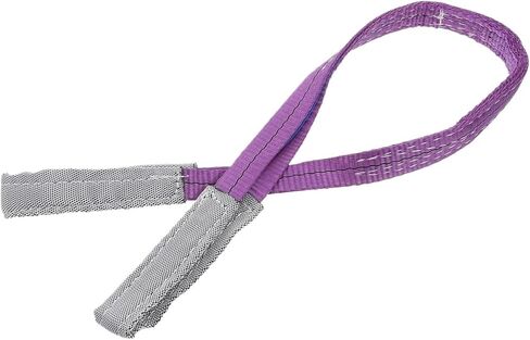 1pc Flat Recovery Strap Hoisting Belt Hemming Winch Polyester Lifting in Saudi Arabia