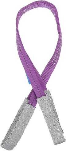 1pc Flat Recovery Strap Hoisting Belt Hemming Winch Polyester Lifting in Saudi Arabia