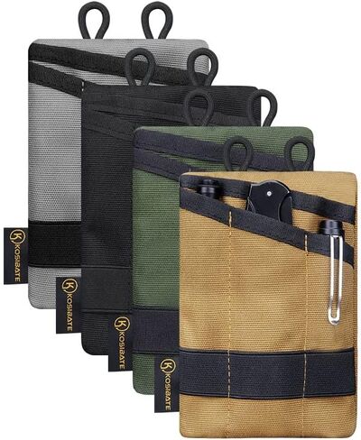 EDC Pouch Small Wallet Tool Organizer with 4 Pockets Compact Handbag Card Key Holder Wallet for Daily Travel Outdoor in Saudi Arabia