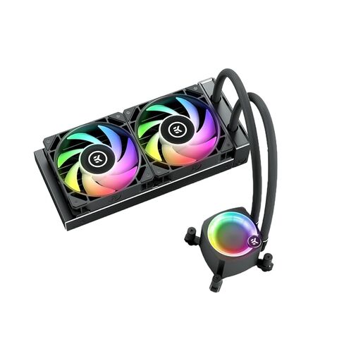مبرد وحدة المعالجة المركزية السائل الكل في واحد EK Nucleus AIO CR240 Lux D-RGB مع مراوح EK FPT، وأجزاء كمبيوتر لتبريد المياه، ومروحة 120 مم، متوافق مع أحدث وحدات المعالجة المركزية Intel وAMD in Saudi Arabia