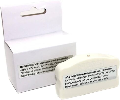 Maintenance Box Chip Resetter Compatible with ColorWorks CW-C6500 CW-C6000 CW-C6530P CW-C6530A CW-C6030P CW-C6030A CW-C6520P CW-C6020 in Saudi Arabia