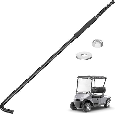 EZGO RXV Battery Hold Down Rod J-Bolt with Nut Fits 2008 Up Electric Golf Cart OEM# 602896 in Kuwait