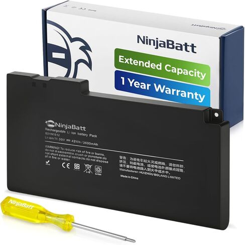 NinjaBatt Pro Battery for Asus A41-X550A A41-X550 R510C X550C X550L X550J R510L X550CA X552E X550V K550L F550V X550A P550C X550EA X550D R510 X550VX F550C - Premium Cells [4 Cells/2600mAh/38Wh] in Saudi Arabia