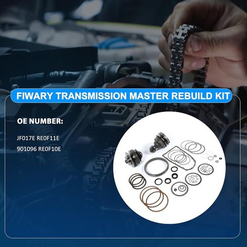CVT Transmission Master Rebuild Kit with Pulley Set & Chain for 2013-2019 Nissan Maxima Murano Altima Pathfinder 3.5L V6 RE0F10E JF017E, Direct Replacement in Saudi Arabia
