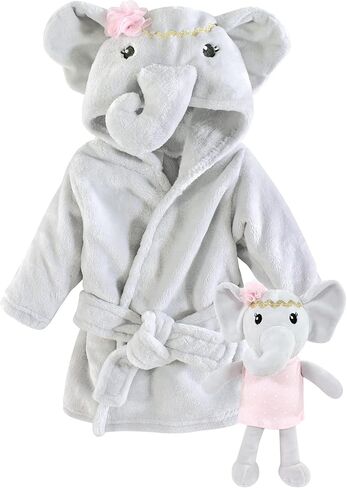 مجموعة ألعاب وروب استحمام من القطيفة للفتيات الصغيرات من ليتل تريجر in Kuwait