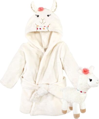 Little Treasure unisex-baby Plush Bathrobe and Toy Set in Saudi Arabia