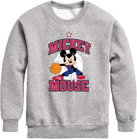 Disney Mickey Basketball Jersey - Toddler and Youth Crewneck Fleece Sweatshirt in Saudi Arabia