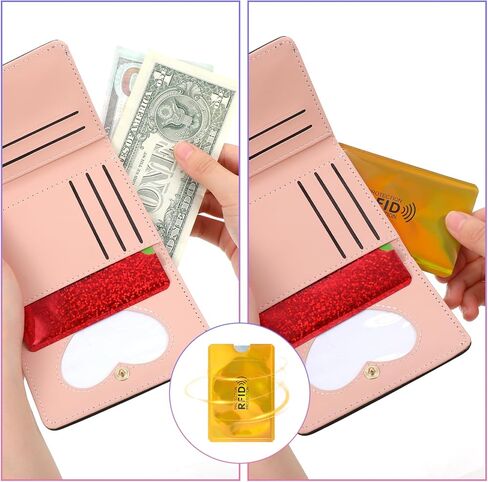 18Pcs RFID Card Sleeves, Credit Card Sleeves Protectors, Slim Protective RFID Blocking Sleeve, Identity Theft Protection Secure for Men Women, Waterproof in Saudi Arabia