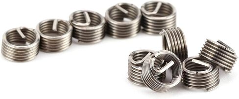 50 قطعة 304 الفولاذ المقاوم للصدأ موضوع إصلاح إدراج عدة عالية القوة M6x0.65x1D مترابطة إدراج للألمنيوم الزنك النحاس البلاستيك الشغل أدوات إصلاح الموضوع المهنية in Kuwait