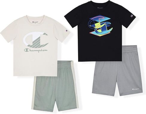 Champion Boys Short Sets - 4 Piece Short Set for Boys in Saudi Arabia