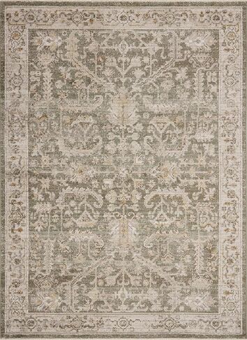 Loloi Magnolia Home by Joanna Gaines Pace Collection PAC-06 Forrest/Natural 7'-10" x 10' Area Rug in Saudi Arabia